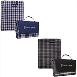HH7010 Highlander Roll-Up Picnic Blanket With Custom Imprint